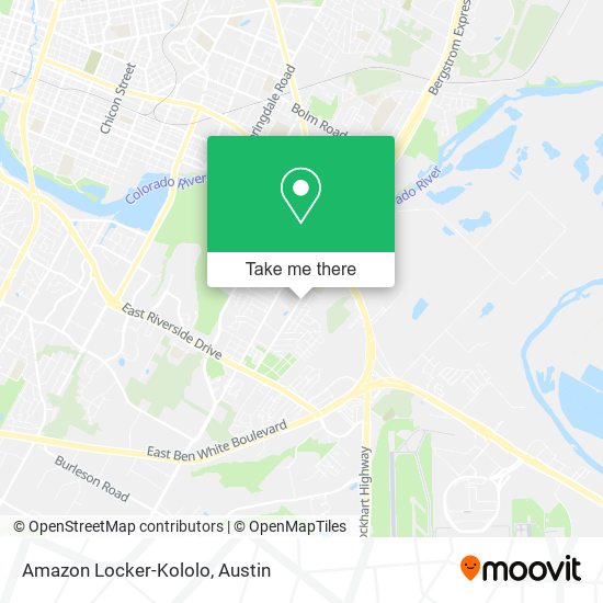 Mapa de Amazon Locker-Kololo