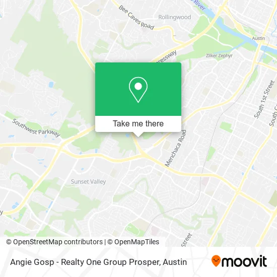 Angie Gosp - Realty One Group Prosper map