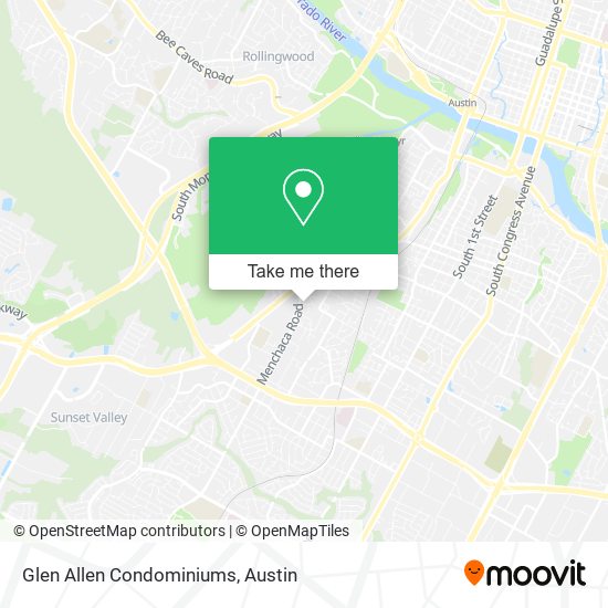 Mapa de Glen Allen Condominiums