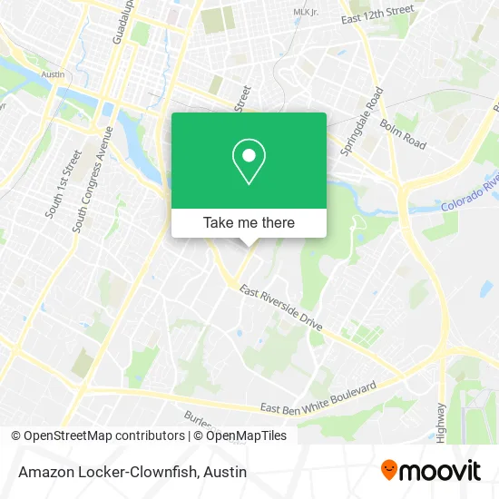 Amazon Locker-Clownfish map