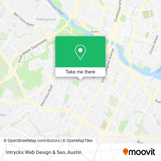 Intrycks Web Design & Seo map