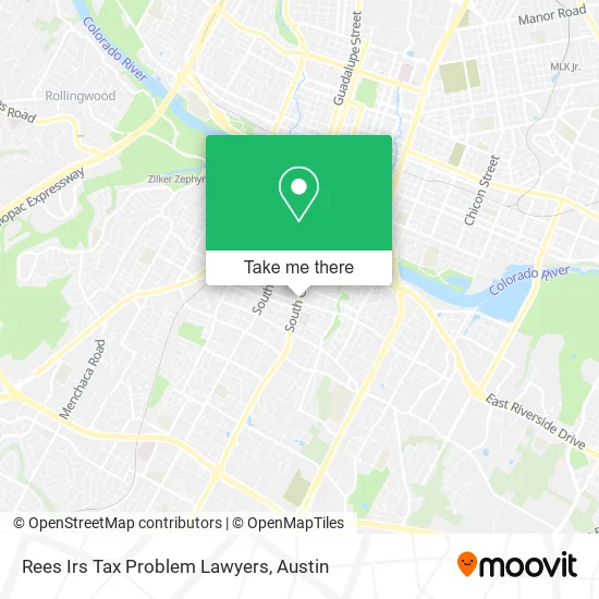 Rees Irs Tax Problem Lawyers map