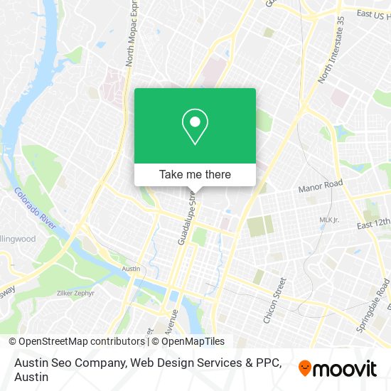 Mapa de Austin Seo Company, Web Design Services & PPC