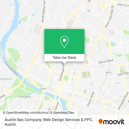 Austin Seo Company, Web Design Services & PPC map