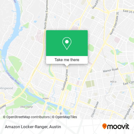 Amazon Locker-Ranger map