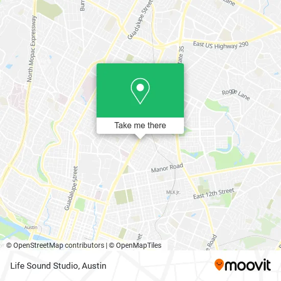 Life Sound Studio map