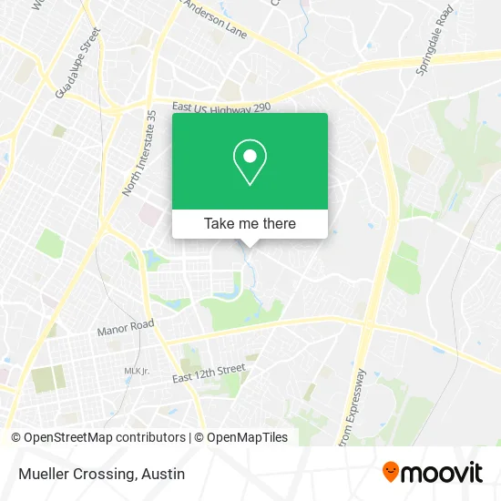 Mueller Crossing map