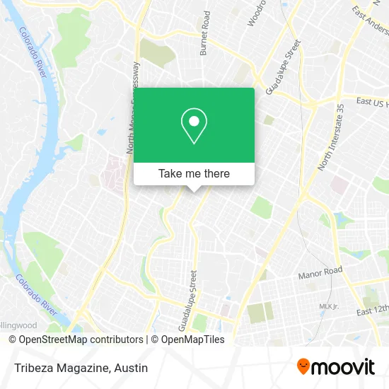 Tribeza Magazine map