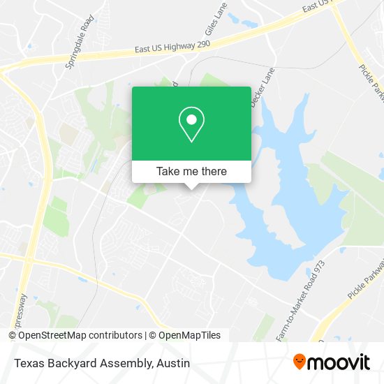 Texas Backyard Assembly map