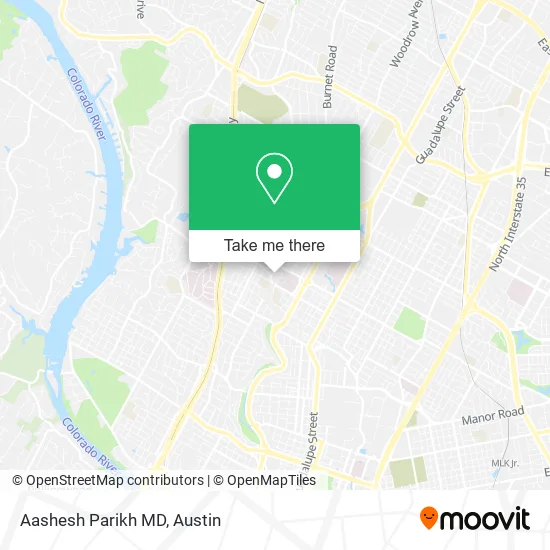 Aashesh Parikh MD map