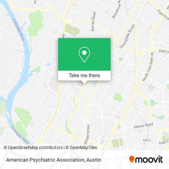 American Psychiatric Association map