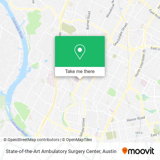 Mapa de State-of-the-Art Ambulatory Surgery Center