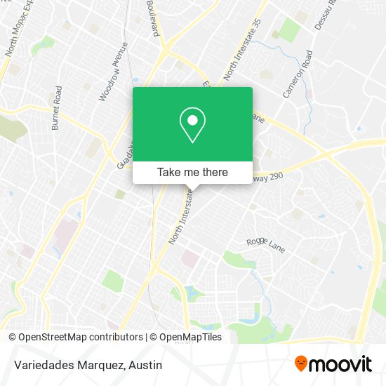 Variedades Marquez map