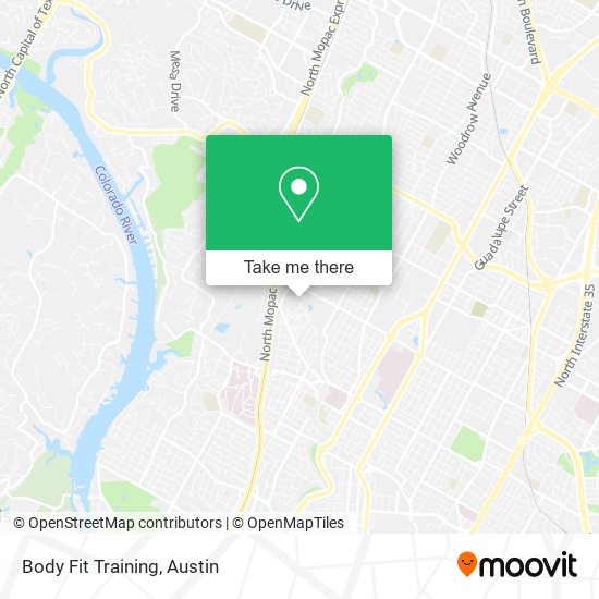 Mapa de Body Fit Training