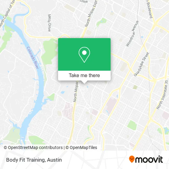 Body Fit Training map