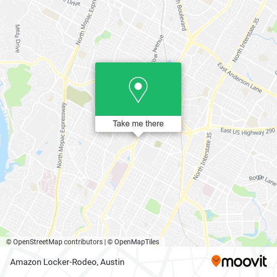 Mapa de Amazon Locker-Rodeo