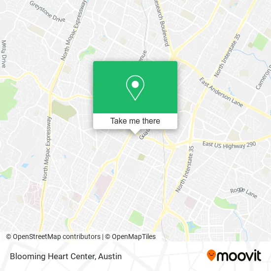 Blooming Heart Center map