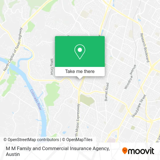 M M Family and Commercial Insurance Agency map