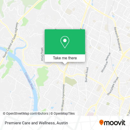 Premiere Care and Wellness map