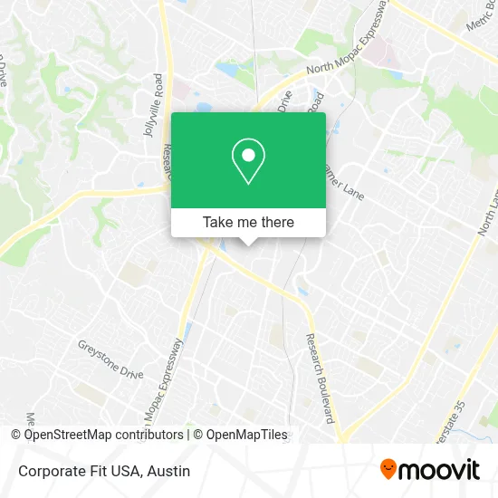 Corporate Fit USA map