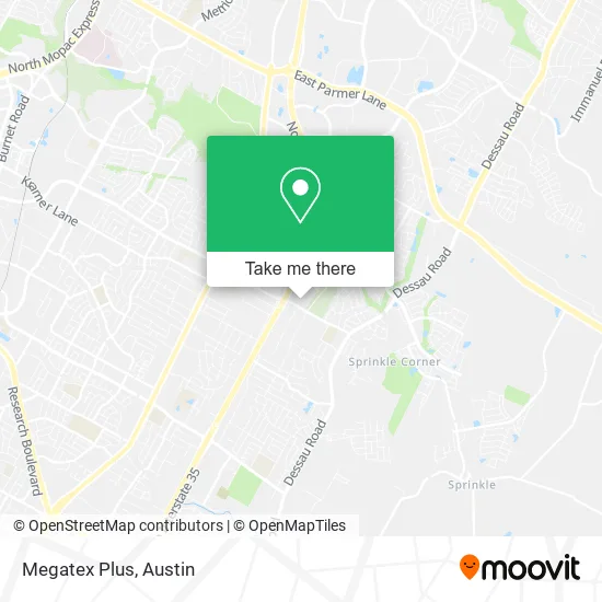 Megatex Plus map