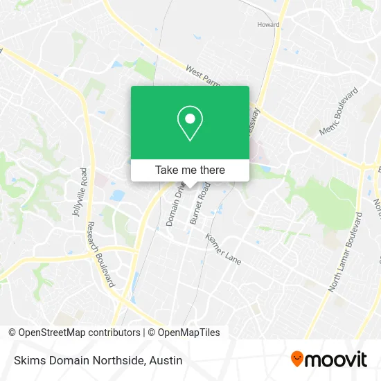 Skims Domain Northside map