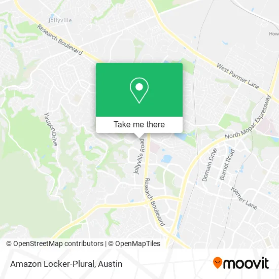 Amazon Locker-Plural map