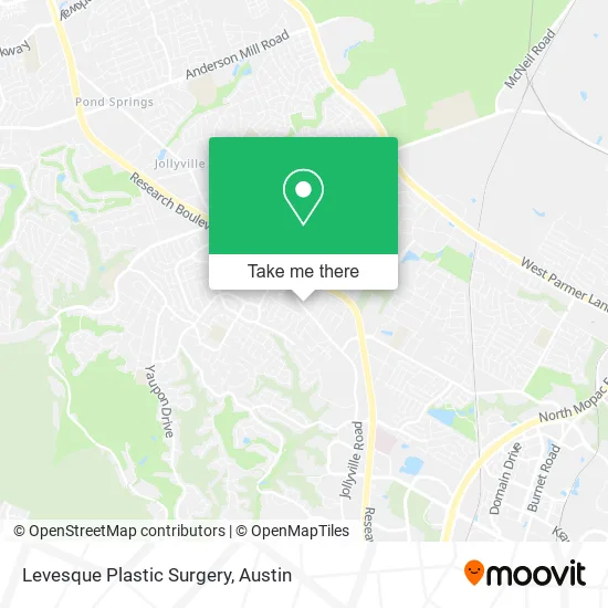 Levesque Plastic Surgery map