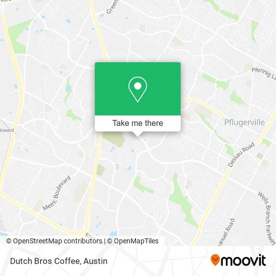 Dutch Bros Coffee map