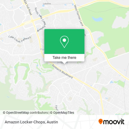 Mapa de Amazon Locker-Chops
