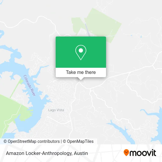 Amazon Locker-Anthropology map
