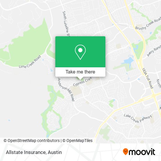 Allstate Insurance map