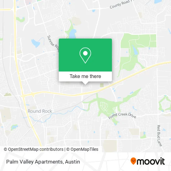Palm Valley Apartments map
