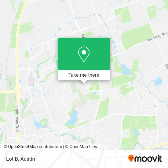 Lot B map