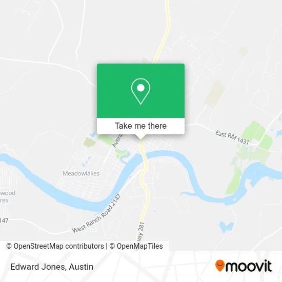 Edward Jones map