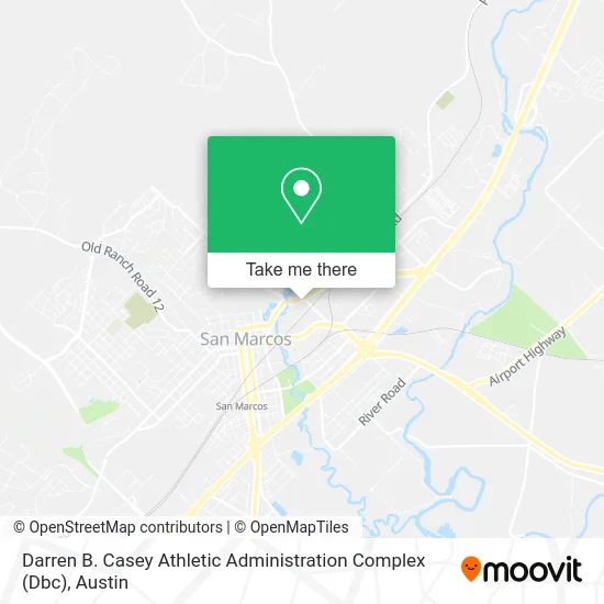 Darren B. Casey Athletic Administration Complex (Dbc) map