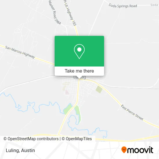 Luling map