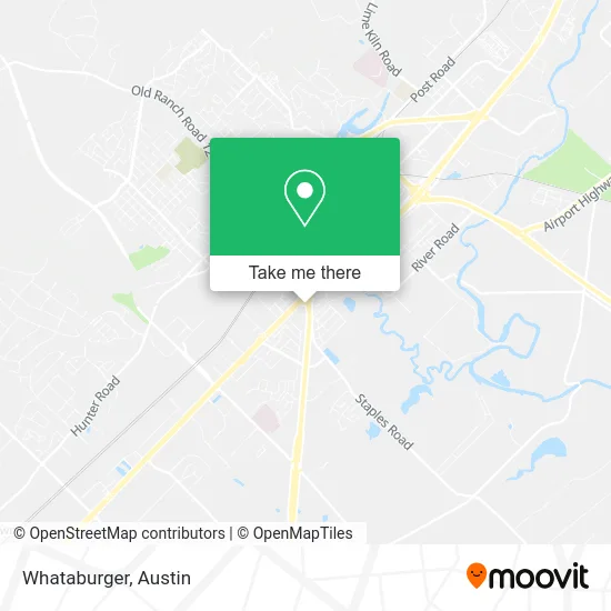 Whataburger map