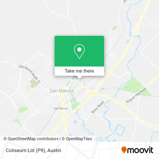Coliseum Lot (P9) map