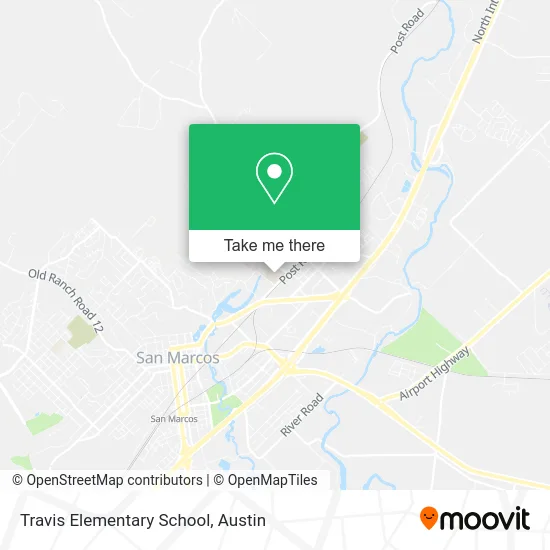 Travis Elementary School map