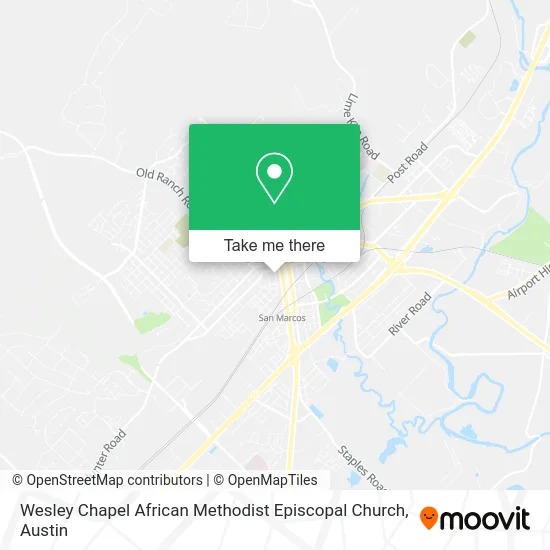 Wesley Chapel African Methodist Episcopal Church map