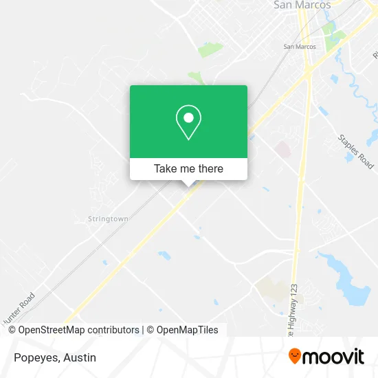 Popeyes map