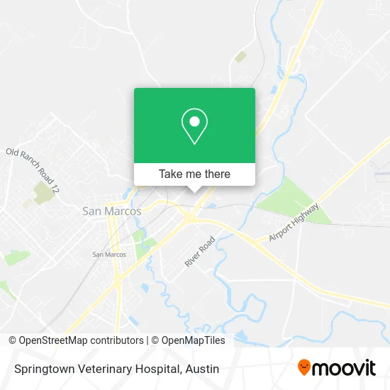 Springtown Veterinary Hospital map