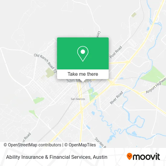 Ability Insurance & Financial Services map