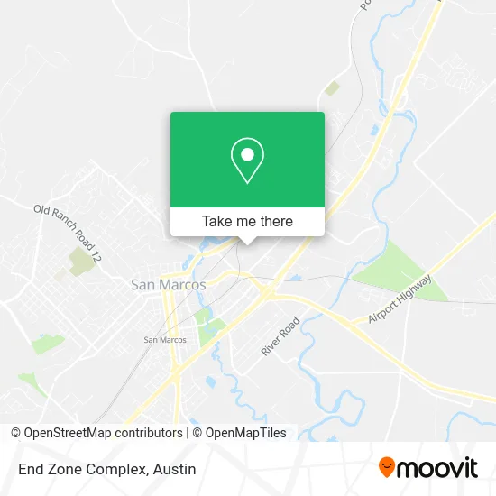End Zone Complex map