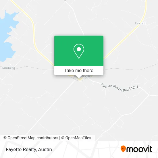 Fayette Realty map