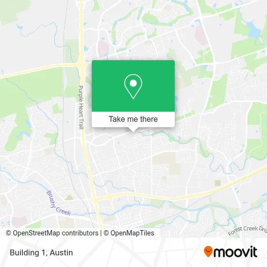 Building 1 map