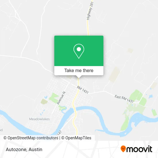 Autozone map