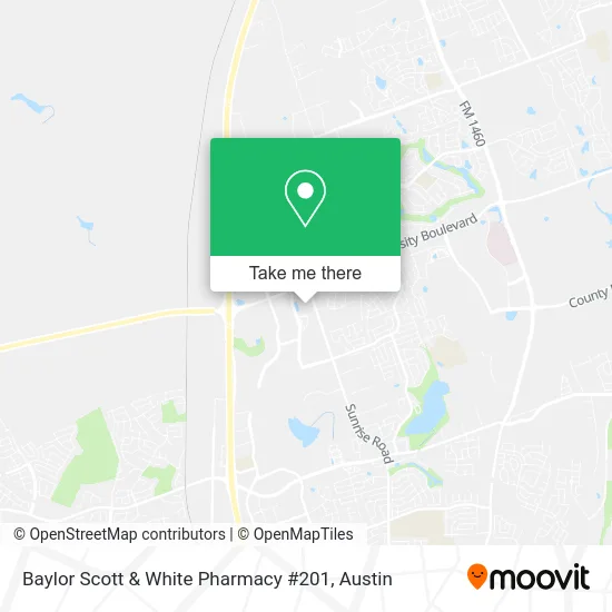 Baylor Scott & White Pharmacy #201 map