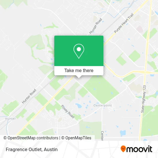 Fragrence Outlet map